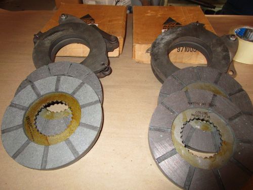 Oliver tractorS55,550,66,S66,660 BRAND NEW (2)brake actuating &amp; (4)disc   N.O.S.