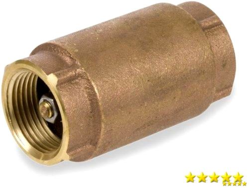 Smith-cooper international cv30 series brass check valve, 1&#034; npt female, new for sale