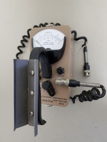 Eberline Instrument Corporation Model E-120 Geiger Counter