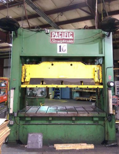 200 ton capacity pacific straight side hydraulic press for sale for sale