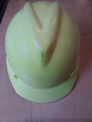 VGard Hard Hat Yellow Ratchet Suspension