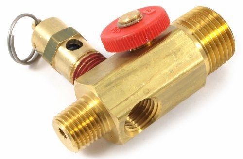 Forney 75549 Tank Manifold for Air Compressors, 1/2-Inch-Male NPT Inlet,