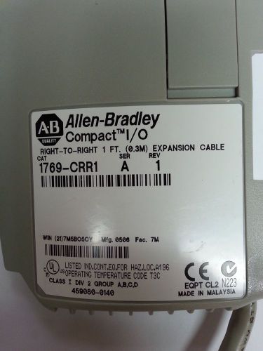 Allen-Bradley Expansion Cable 1769-CRR1