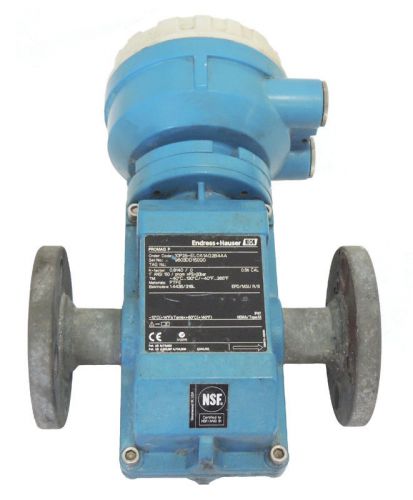Endress Hauser Promag-P 1&#034; Flowmeter Transmitter 10P25-EL0A1AG2B4AA / Warranty