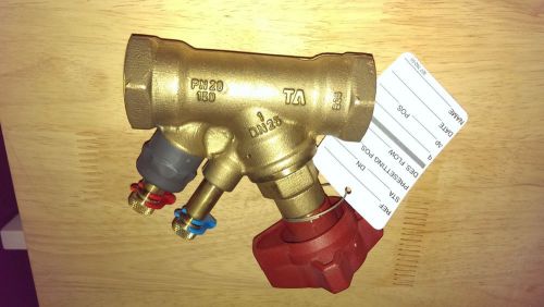 Tour andersson balancing valve new pn20-150 dn25 ta 1-1/4&#034; threaded hvac for sale