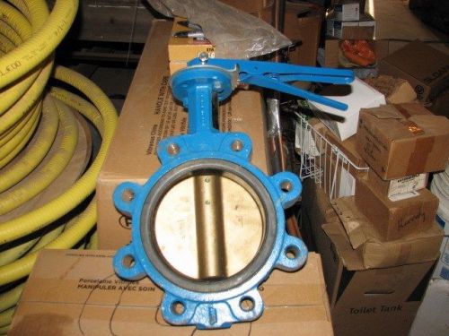 New-No Box, Watts 6 BF series Butterfly Valve 6&#034; Size