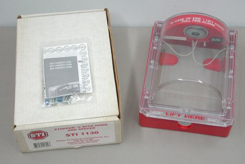 STI Stopper II w/ Horn - Red Spacer- Polycarbonate Cover - New/Unused