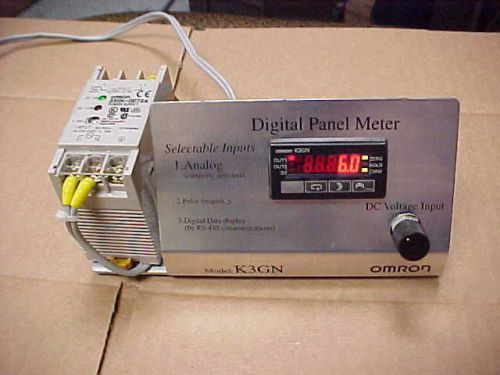 Digital Panel Meter Demo Unit Omron K3GN