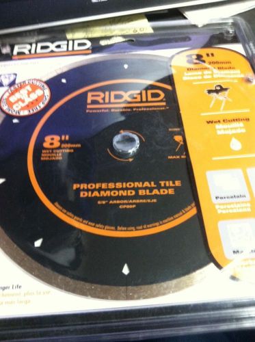 Rigid 8&#034; Diamond Wet Cutting Blade