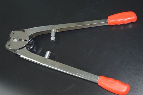 15&#034; Crimper Handle Tool Strapping Sealer for 1/2&#034; &amp; 5/8&#034; Wide Poly Strapping
