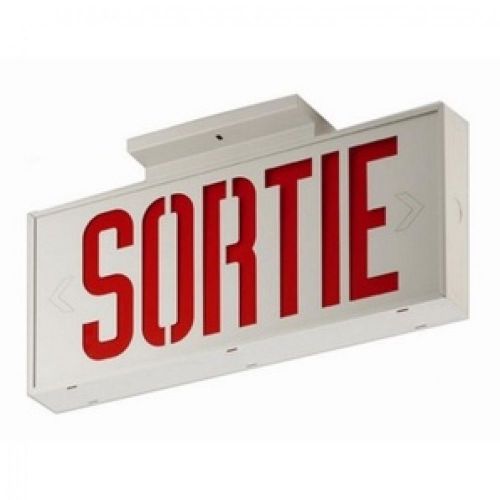 SORTIE ( EXIT )  SIGN - ILLUMINATED - 2 SIDED
