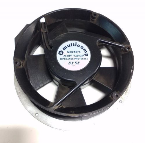 Spc multicomp 115vac 0.22/0.23a cooling axial fan mc21675 for sale