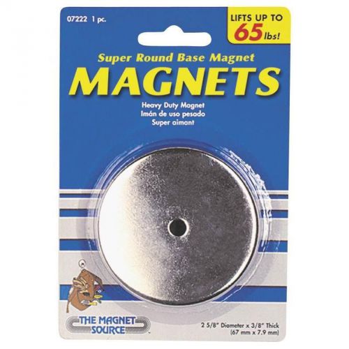 65Lb Lift Round Base Magnet MASTER MAGNETICS Specialty Mechanics Tools 07222