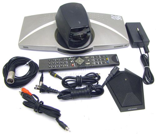 Tandberg 880 TTC7-04 Video Conferencing System w/AC, Remote, Microphone, Cables