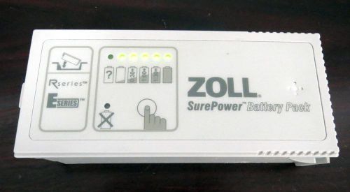 Zoll surepower li-ion rechargeable battery pack e series r series warranty for sale