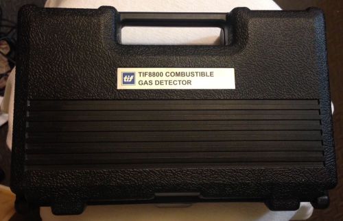 TIF 8800 Combustible Gas Detectors - Brand NEW