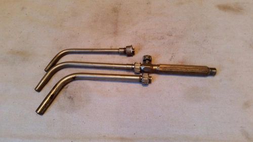 Smith Handi-Heet Acetylene torch NE180 with #2 and #3 and #4 tips NICE