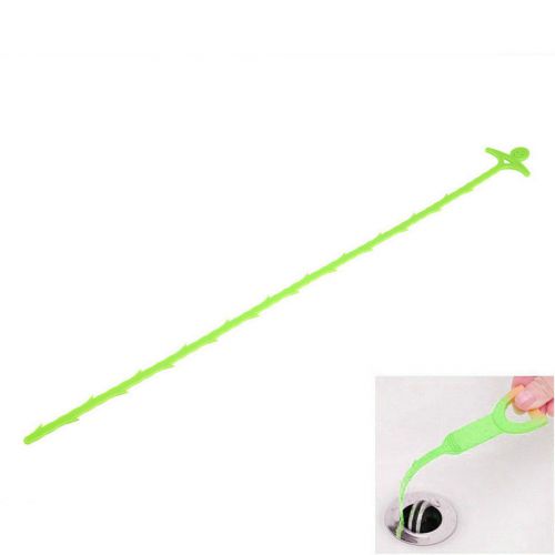 Smiling Face Handle Hair Cleaning Tool Drain Aid Sewer Dredge Pipeline Hook EA