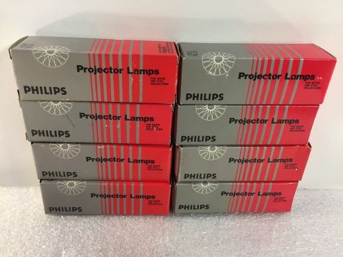 LOT OF 8 PHILIPS PROJECTOR LAMP /  120V-500W  NEW