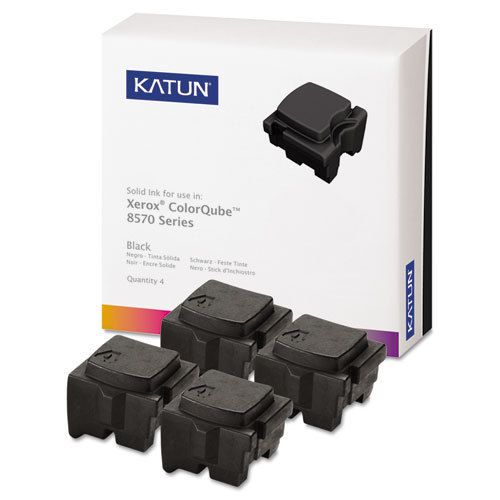 Kat39403 colorqube 8570 compatible, 108r00930 solid ink, 8600 yld, 4/box, black for sale