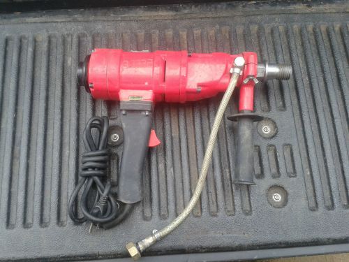 Diamond product hand held electric core drill water inlet portable