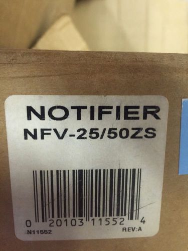 Notifier By Honeywell NFV-25/50ZS Fire Evacuation Voice Control Manual