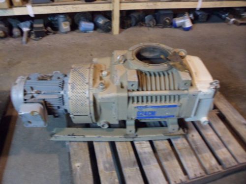 Ulvac mechanical booster pump #102615 pmb024cm 50/60hz 8&#034; 3000/3600:rpm used for sale