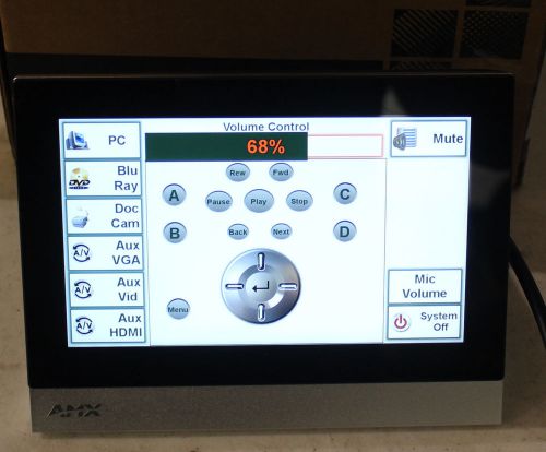 AMX  MXT-700  7&#034; Modero X Series G4 Tabletop Touch Panel