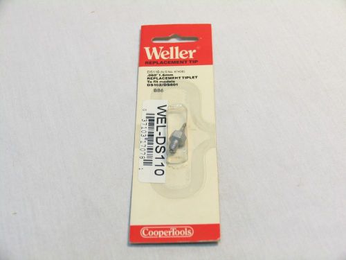 Weller DS110  Desoldering Tiplet &#034;NOS&#034; genuine Fits DS102 DS602 Irons