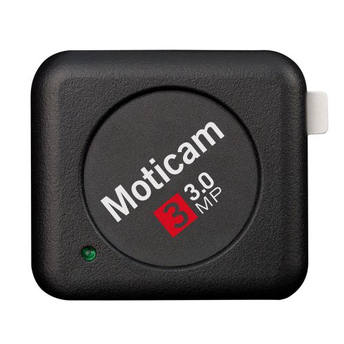 Moticam 3 CMOS Digital color camera, 3MP, new in box with macro lens, stage mic