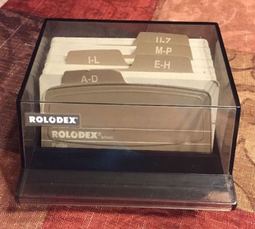 Rolodex S-300C Index Card Holder Address/Telephone File
