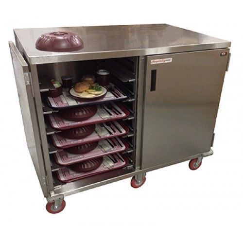 Carter-Hoffmann ESDTT12 Economy Patient 12 Tray cart stainless steel