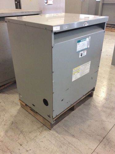 Siemens transformer 3b5y075 75 kva primary 208 volt sec 480y/277 three phase for sale