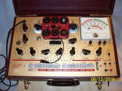 Hickok 6000  Vacuum Tube Tester Nice Condition