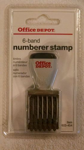 Office Depot 603-454 Number Stamp