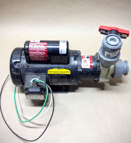March Mfg. TE-5C-MD Series 5 pump,TEFC motor, 1/5 HP, 115/230V,w/CPVC Fittings