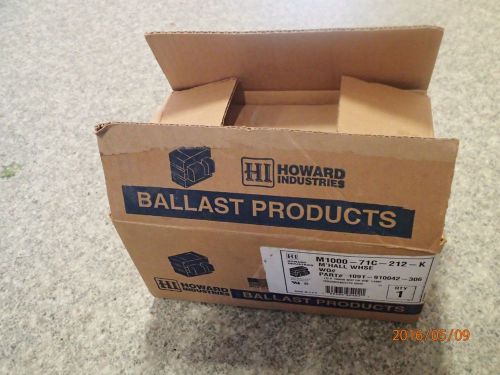 Howard m1000-71c-212-k 1000w hid halide ballast kit m47 or h36 for sale