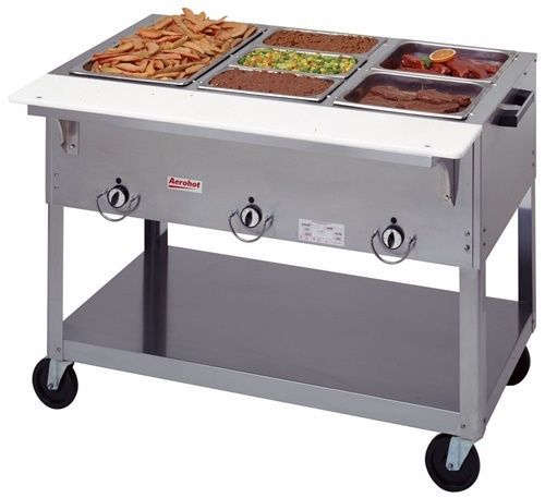 Duke EP303 Aerohot steam table Portable Hot Food Unit 44-3/8&#034;L electric (3)...