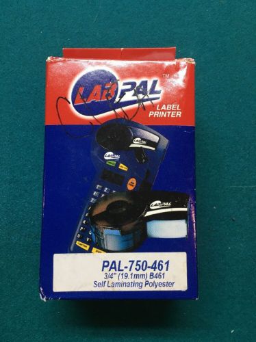 Brady lab pal label printer cartridge pal-750-461 3/4&#034; b461 self laminating poly for sale