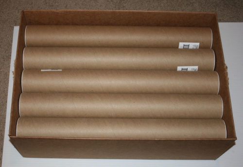 10 - 3 x 23.5 Kraft Mailing Shipping Packing Tubes Document Poster Blueprints