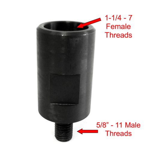 Core bit adapter - 5/8”-11 male to 1-1/4” - 7 female for sale