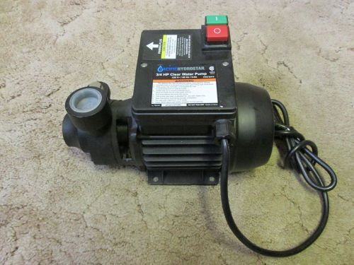 New 3/4 hp clear water pump 650 gph trash power portable clear model # 68419 for sale