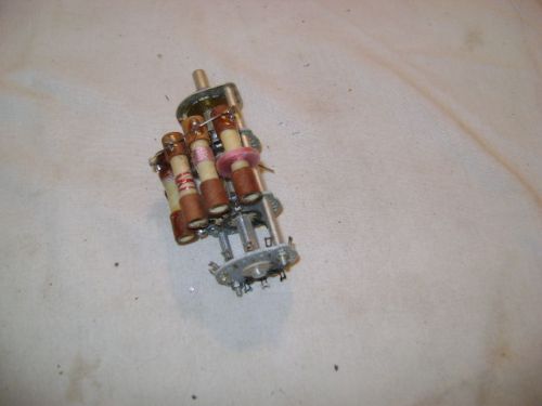 3-deck rotary switch 9+ poles, customized used