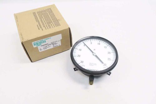 New ashcroft 45-2462-as-02l-30imv&amp;30# 30-0inhgvac 0-30psi pressure gauge d532282 for sale