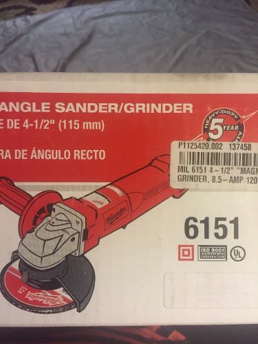 Milwaukee &#034;magnum&#034; sander grinder, 8.5 amp 120v, ac/dc 10,000 for sale