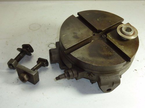 Machinists 8&#034; Rotary Table Vintage For Horizontal Mill