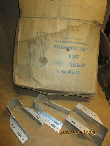 1 case of vintage 2&#034; x 6&#034; &amp; 8&#034; Joist Supports in original box