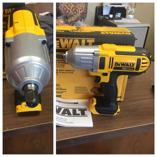 DeWAlt  1/2 &#034; Impact Wrench 20 V Max. Tool Only