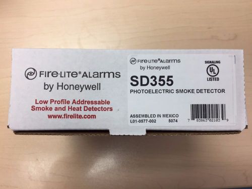 Honeywell fire lite sd355 photoelectric addressable smoke detector for sale