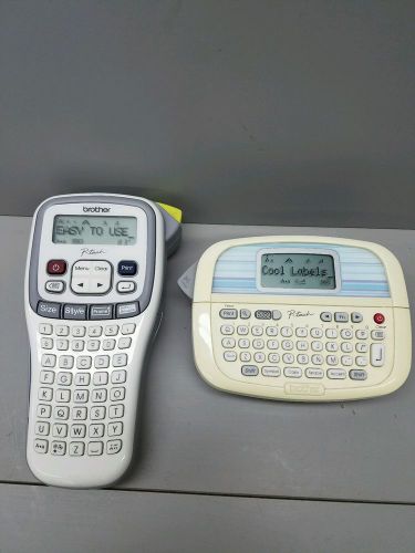 Brother PT-H100 &amp; Brother PT-90 Label Makers- (Display Units Not Working)
